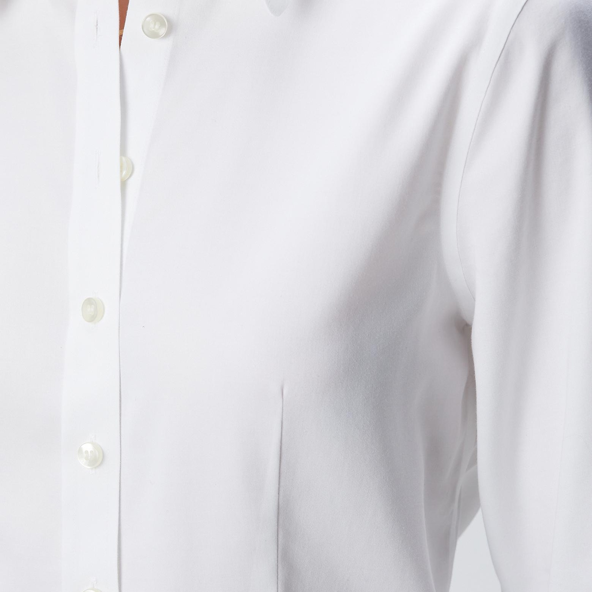 Network Kadın Non Iron Beyaz Gömlek