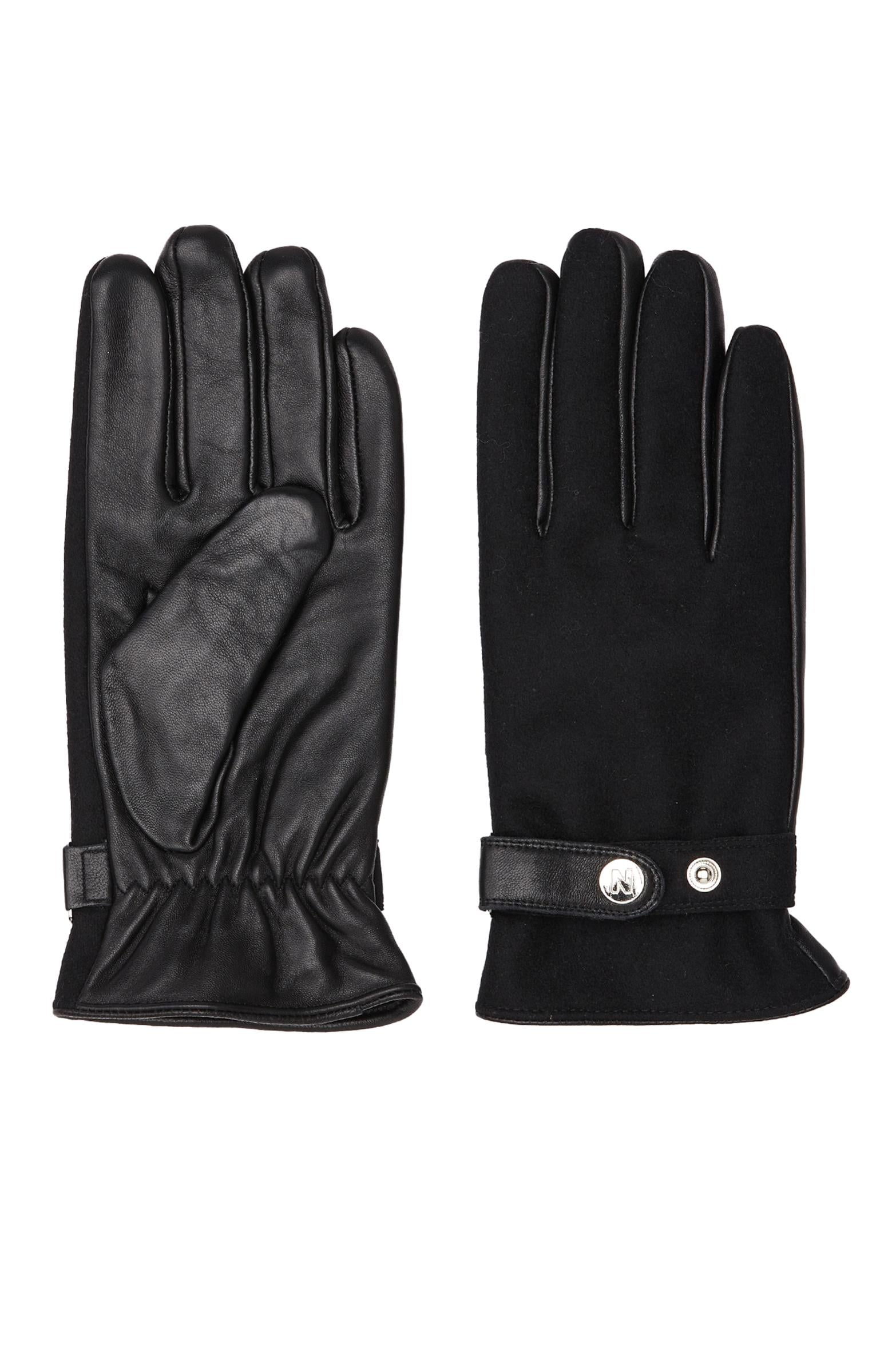  Network Erkek Siyah Deri Eldiven