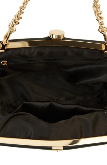  Divarese Kadın Siyah Clutch