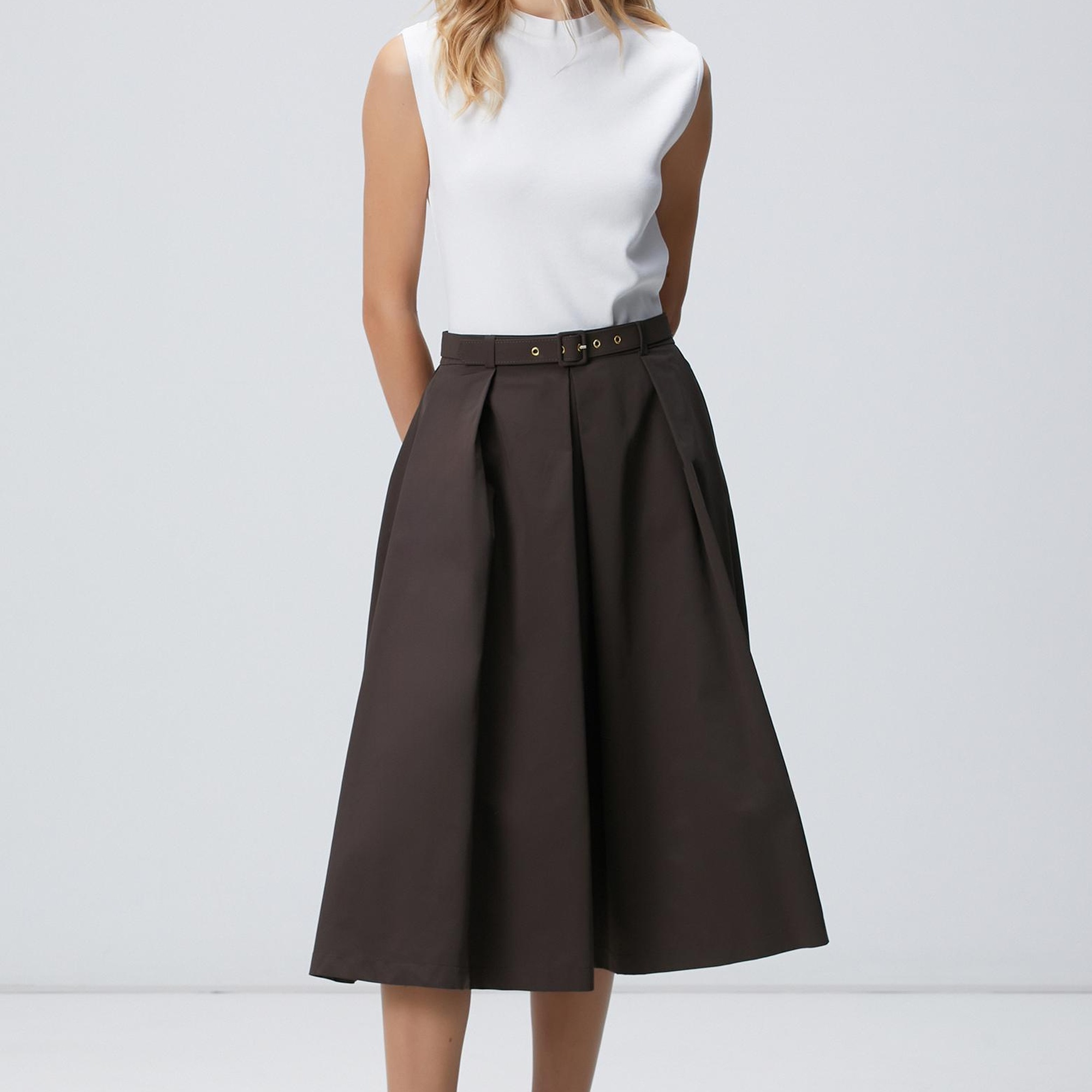 Network Kadın Kırık Beyaz Kazak