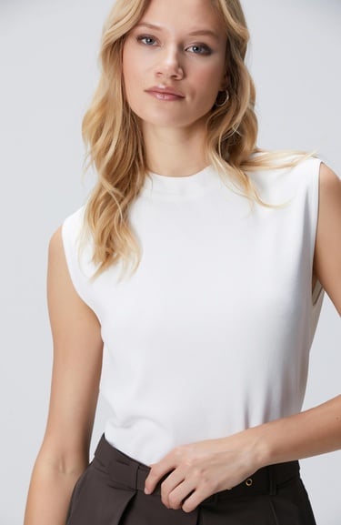  Network Kadın Kırık Beyaz Kazak