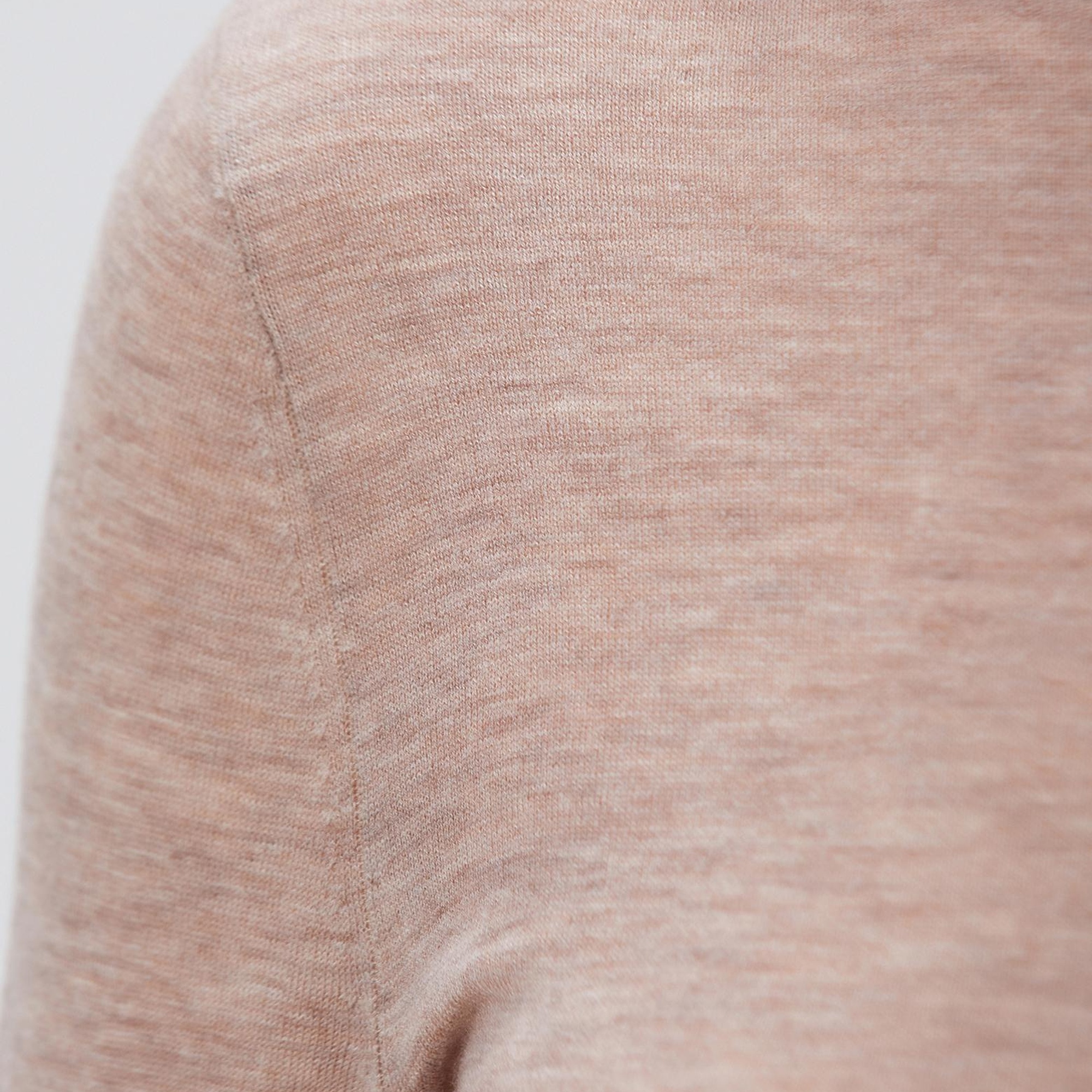 Network Kadın Limited Vizon Melanj Yün Kazak