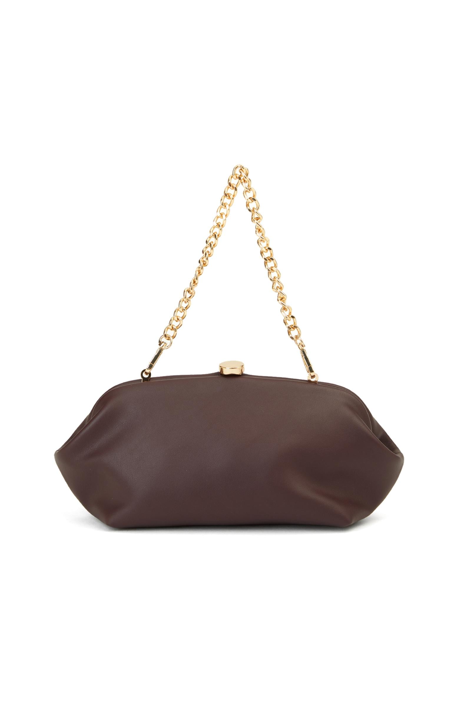  Divarese Kadın Bordo Clutch