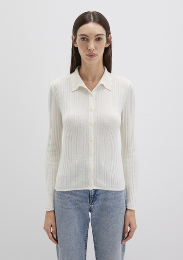  Mavi Ekru Triko Polo 1710838-80194