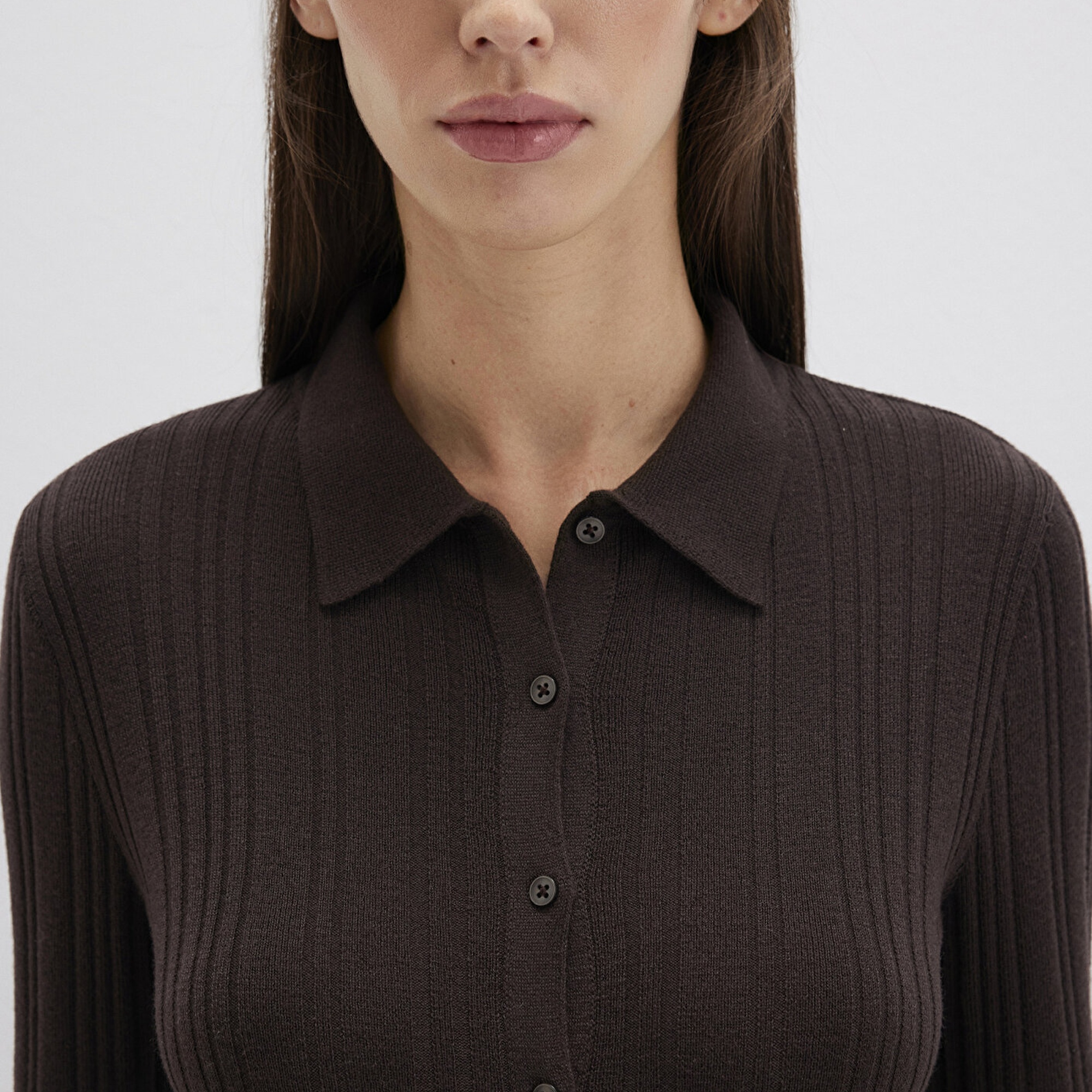 Mavi Kahverengi Triko Polo 1710838-90704