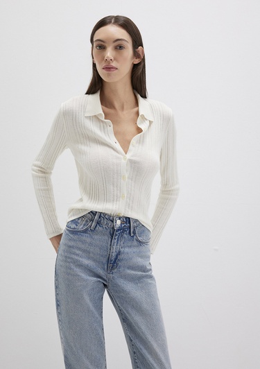  Mavi Ekru Triko Polo 1710838-80194