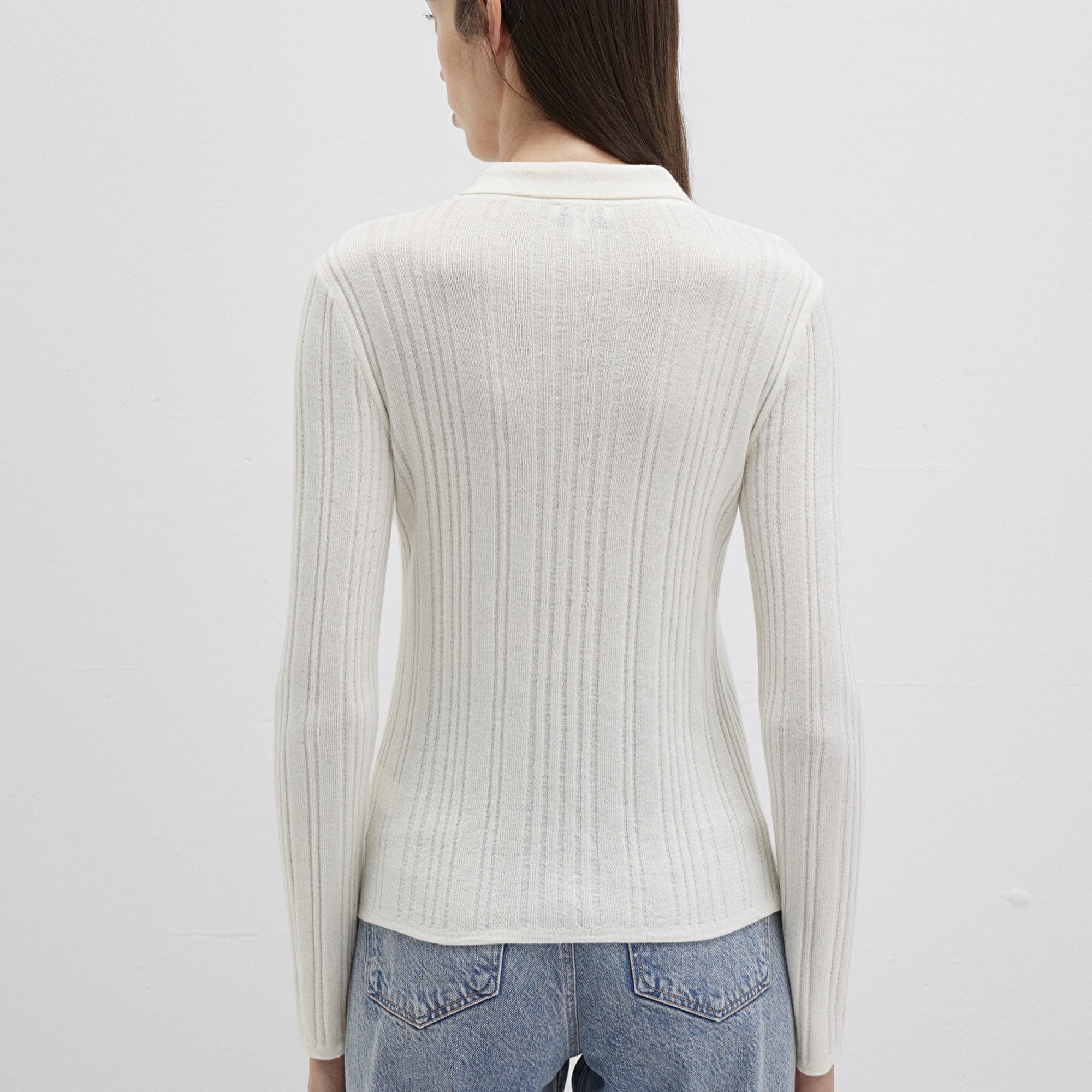 Mavi Ekru Triko Polo 1710838-80194