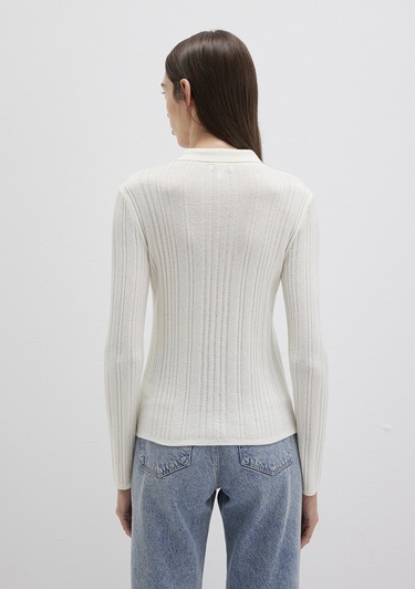  Mavi Ekru Triko Polo 1710838-80194