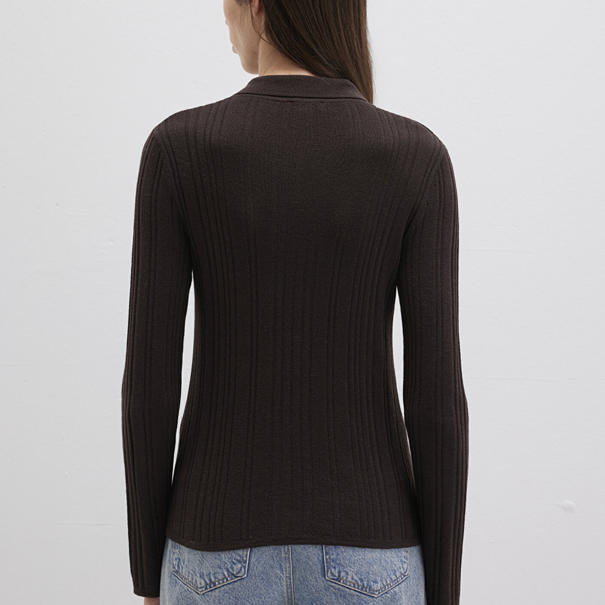 Mavi Kahverengi Triko Polo 1710838-90704