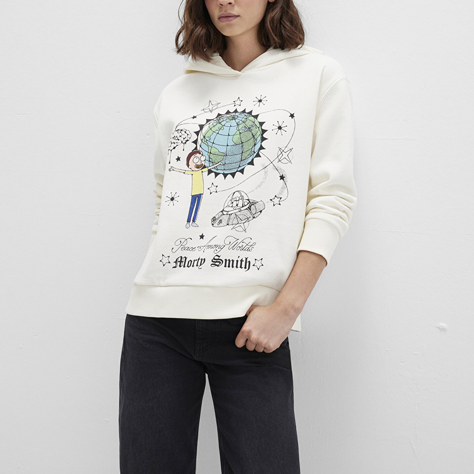 Mavi Ekru Sweatshirt 1S10468-80194