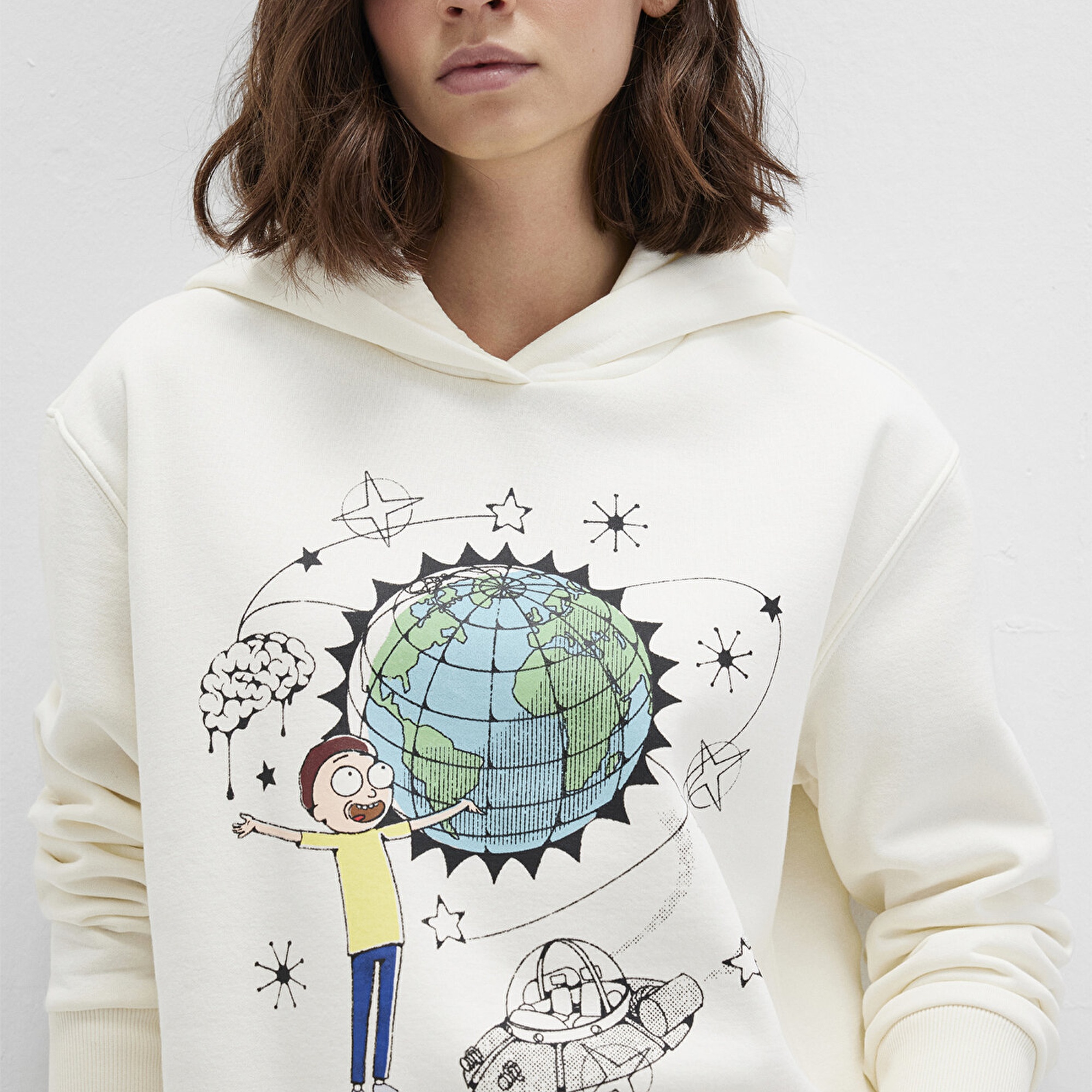 Mavi Ekru Sweatshirt 1S10468-80194