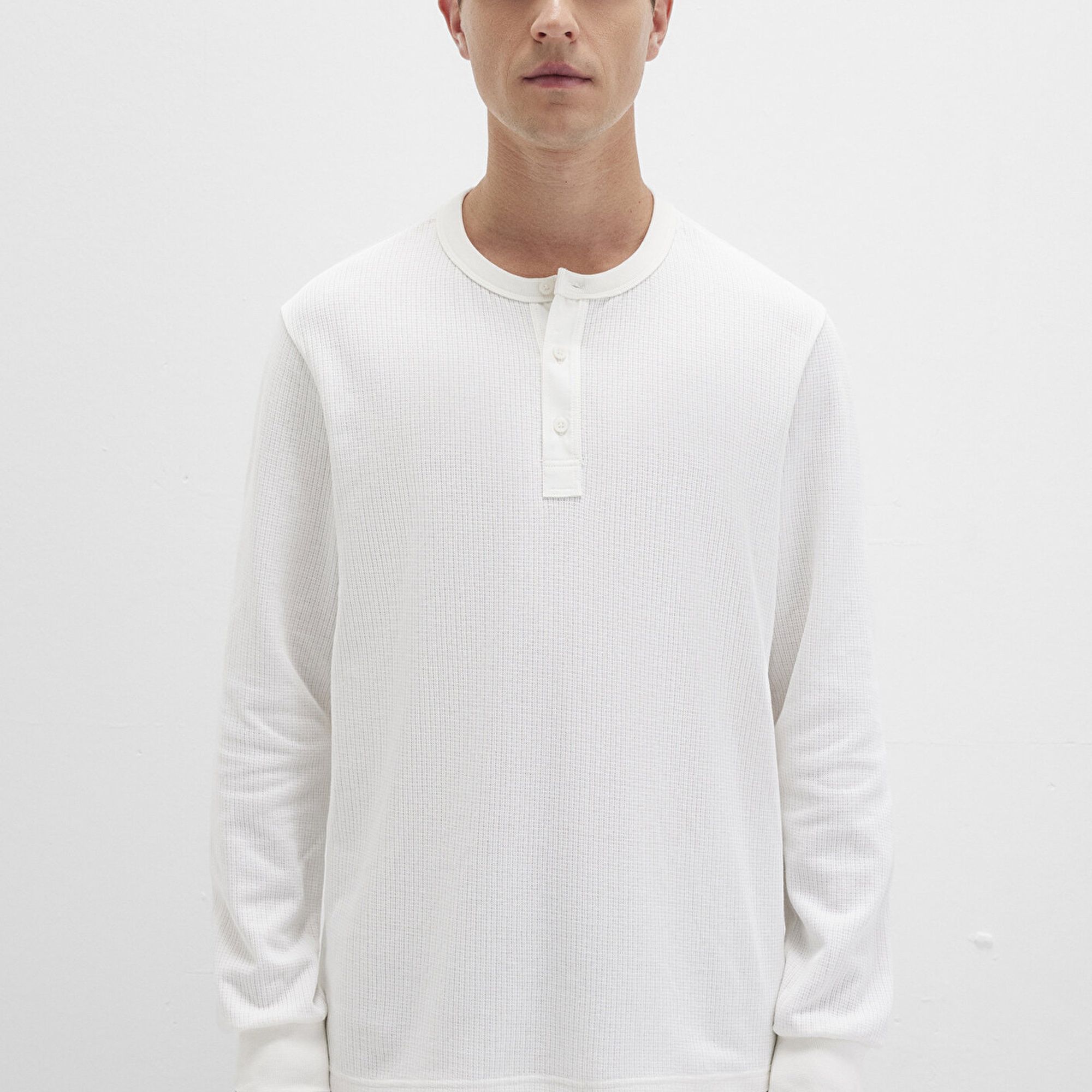 Mavi Ekru Tişört Loose Fit / Bol Rahat Kesim 0613115-70057