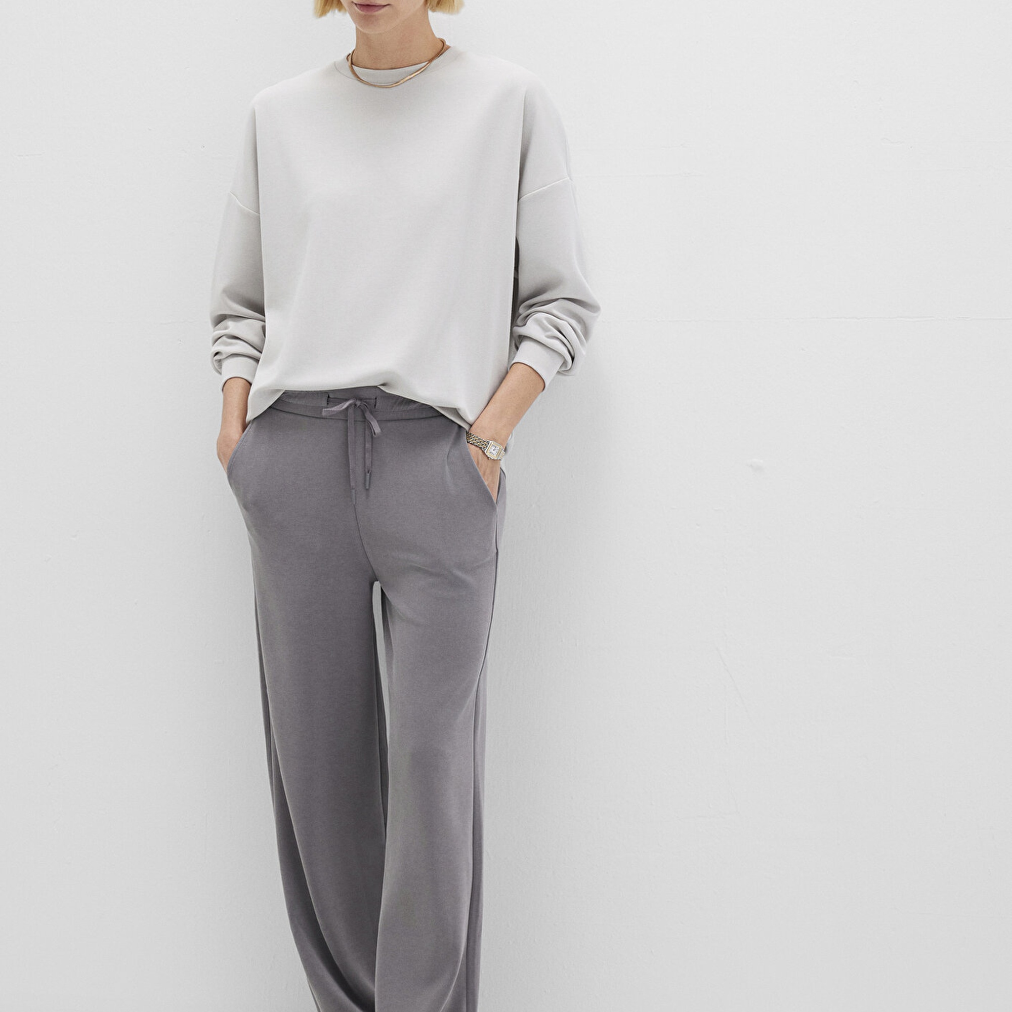 Mavi Sporty Lux  TENCEL TM Modal Gri Eşofman Altı 1010635-82577