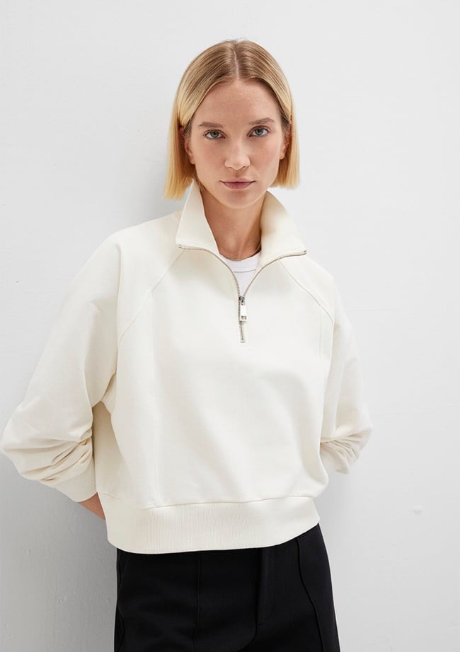  Mavi Ekru Sweatshirt 1S10439-80194