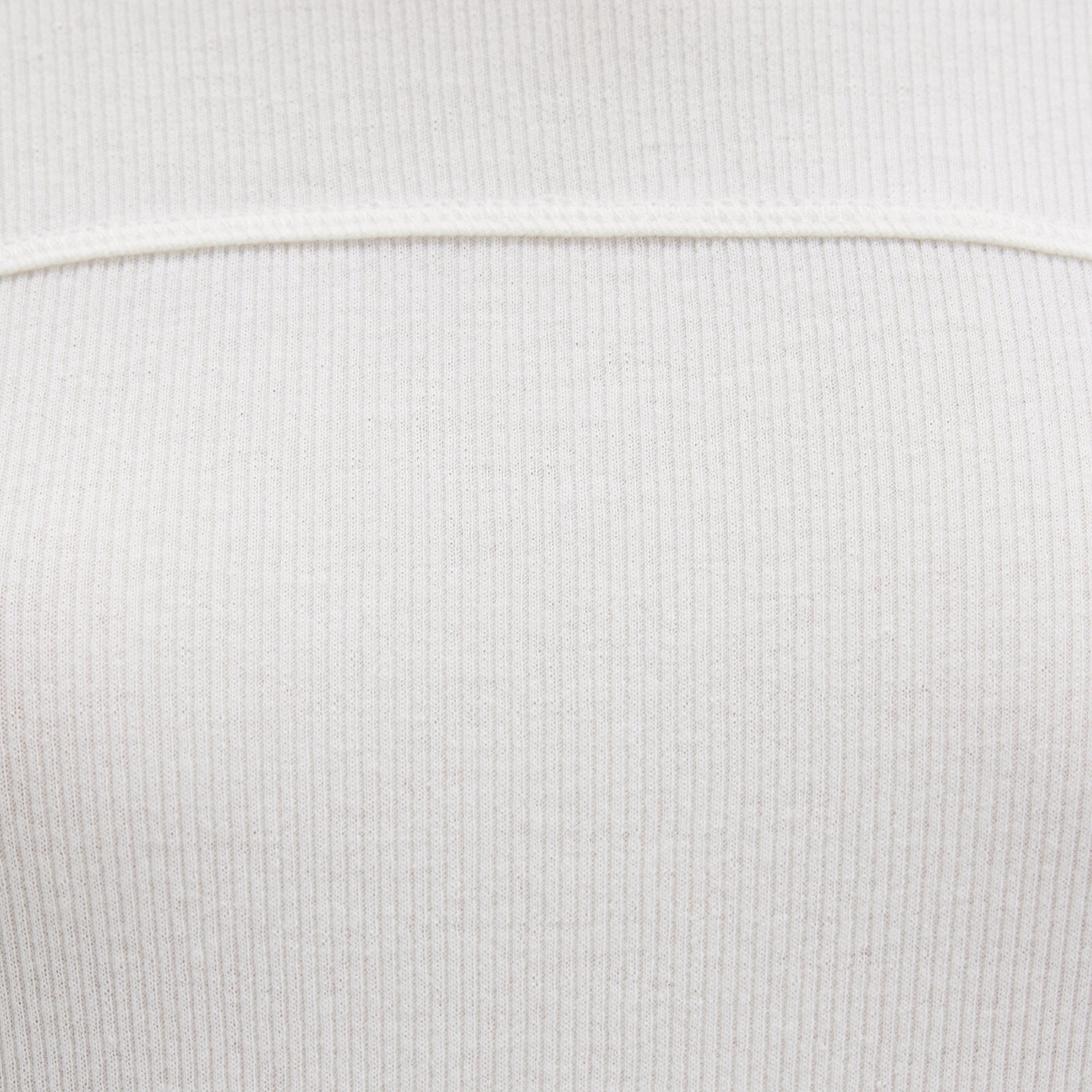 Mavi Ekru Uzun Kollu Tişört Fitted / Vücuda Oturan Kesim 1613625-80194