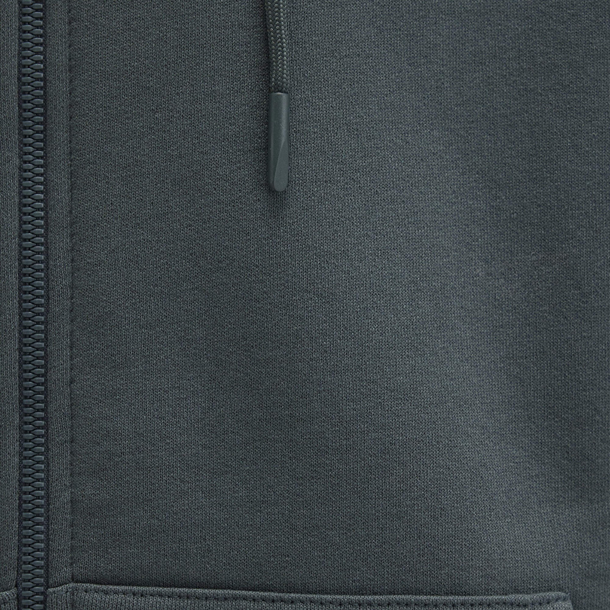 Mavi Mavi Logolu Kapüşonlu Fermuarlı Yeşil Sweatshirt 066979-71598