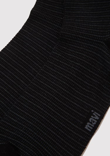  Mavi Siyah Soket Çorap 092296-900