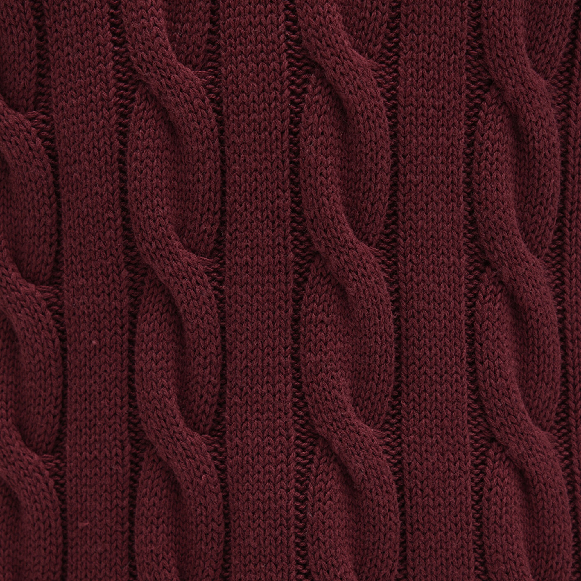 Mavi Bordo Kazak Slim Fit / Dar Kesim 1710720-85493