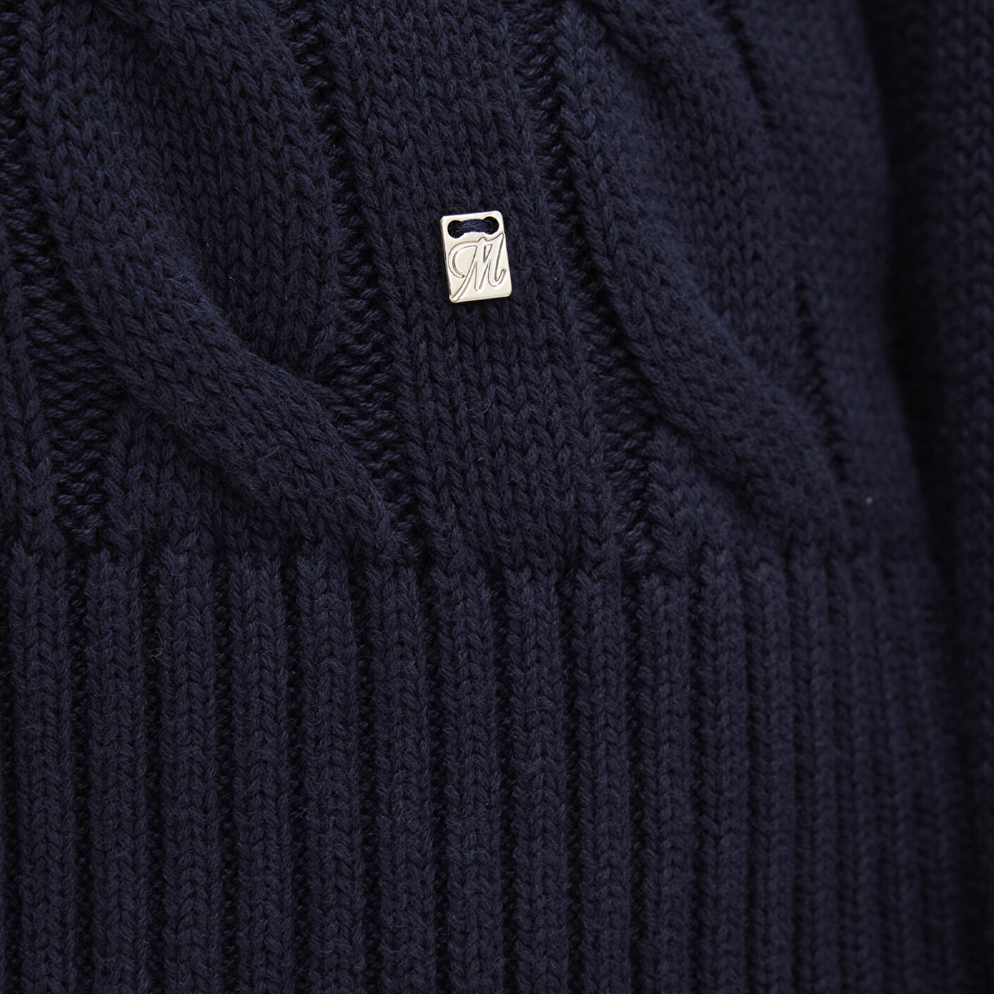 Mavi Lacivert Kazak Slim Fit / Dar Kesim 1710720-89101