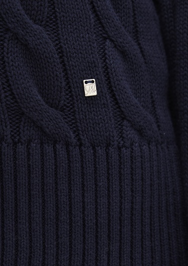  Mavi Lacivert Kazak Slim Fit / Dar Kesim 1710720-89101