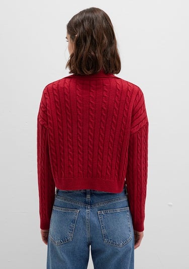  Mavi Kırmızı Triko Polo 1710717-70391