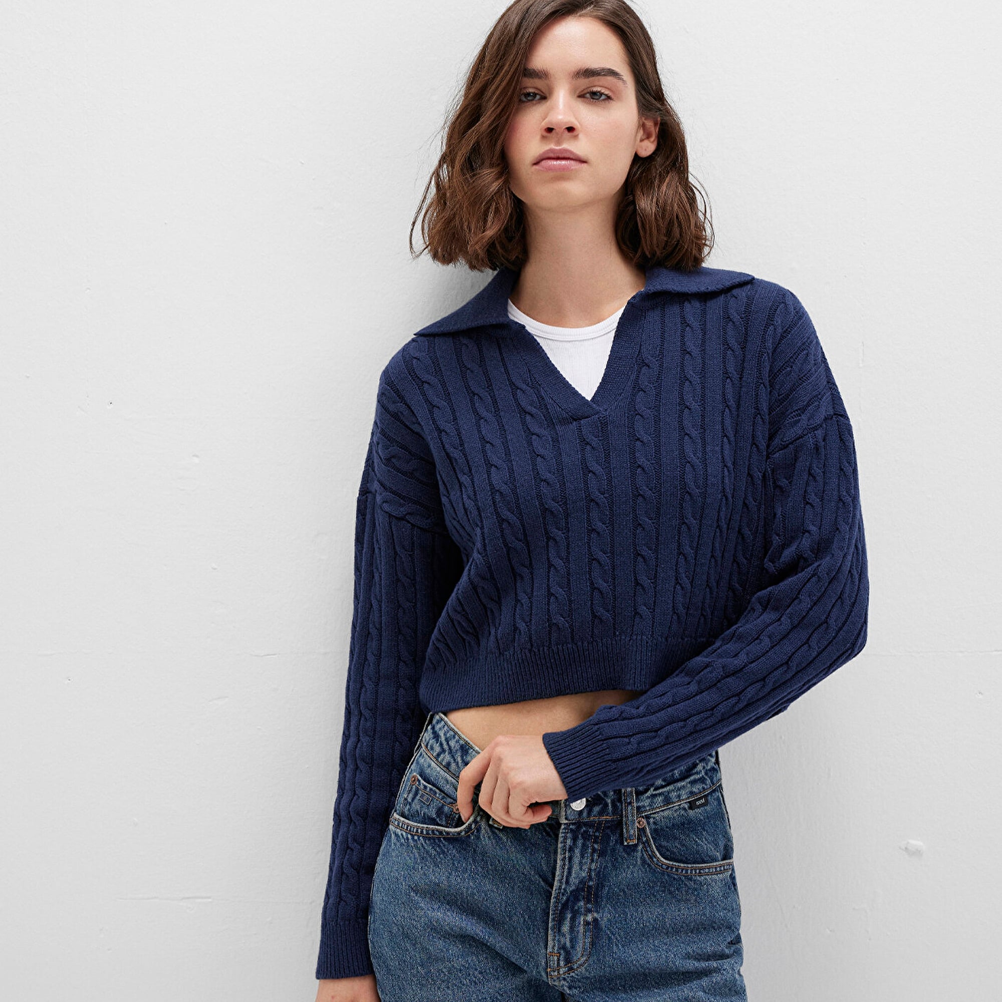 Mavi Lacivert Triko Polo 1710717-70497