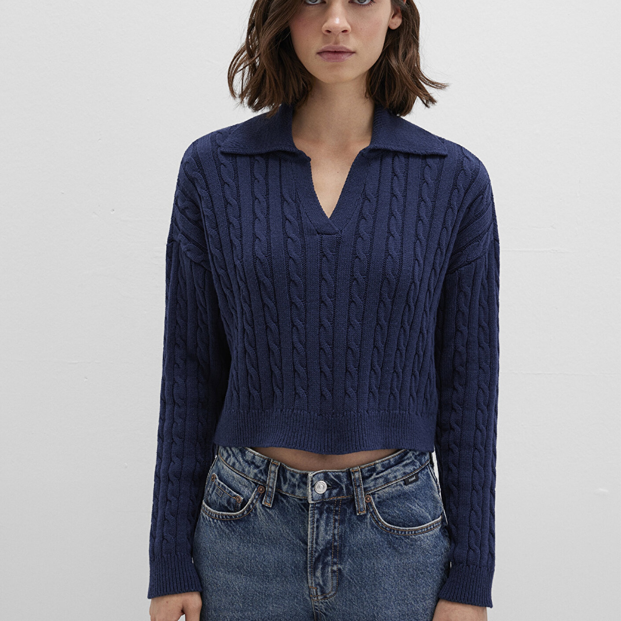 Mavi Lacivert Triko Polo 1710717-70497