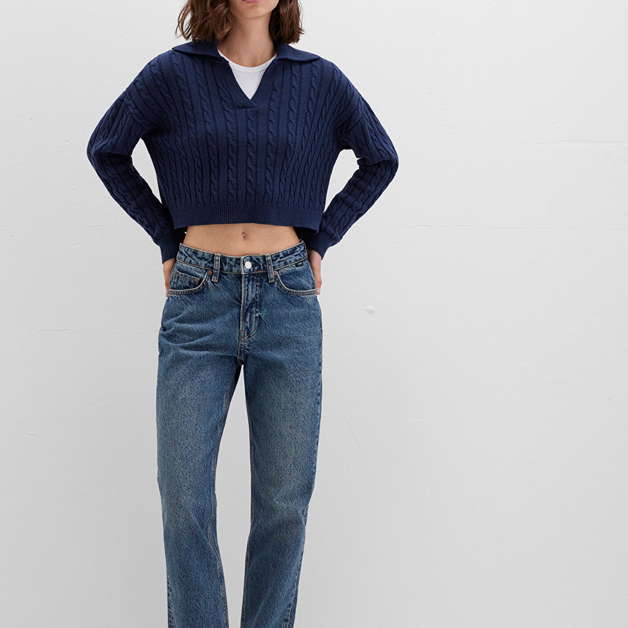 Mavi Lacivert Triko Polo 1710717-70497