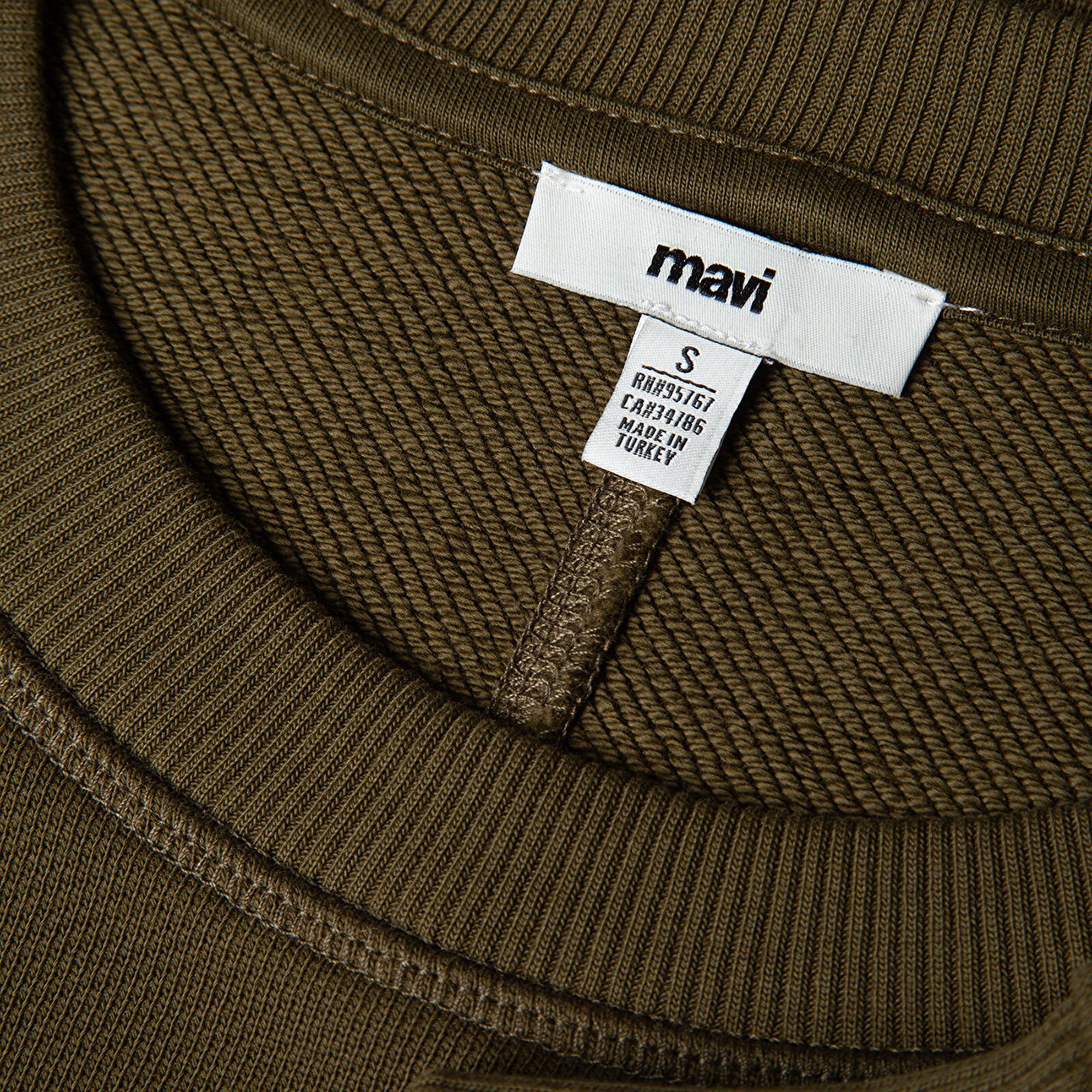 Mavi Bisiklet Yaka Haki Sweatshirt 1S10390-71589