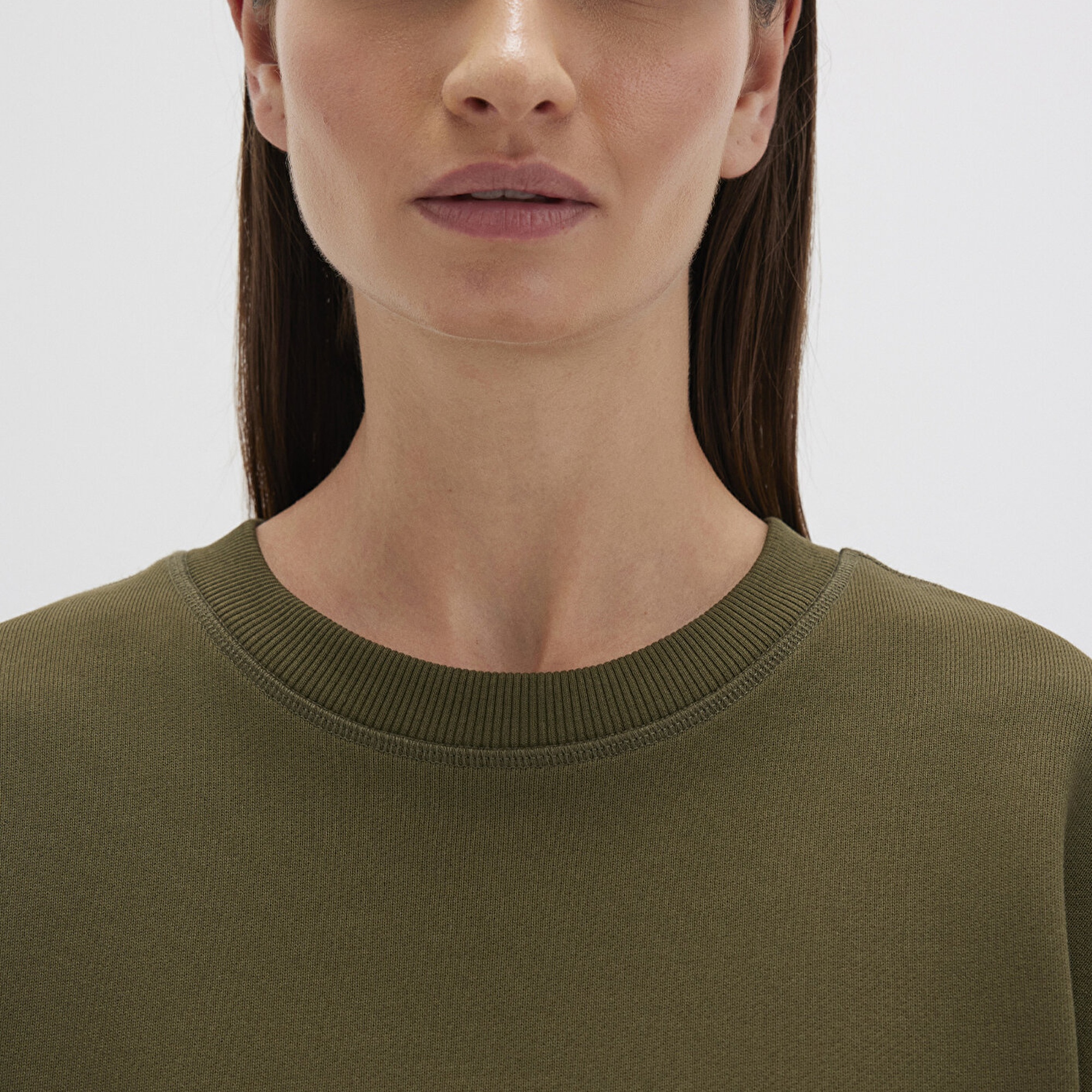 Mavi Bisiklet Yaka Haki Sweatshirt 1S10390-71589