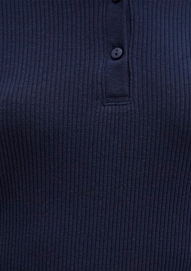  Mavi Lacivert Polo Tişört Fitted / Vücuda Oturan Kesim 1613413-82318