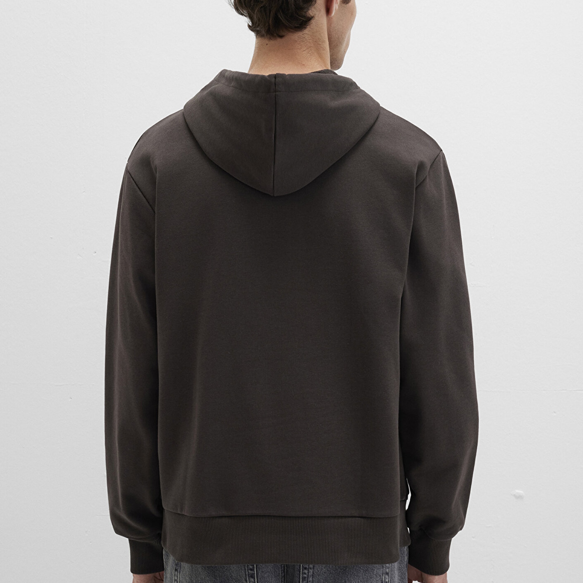 Mavi Mavi Logo Baskılı Kahverengi Sweatshirt 0S10395-70219