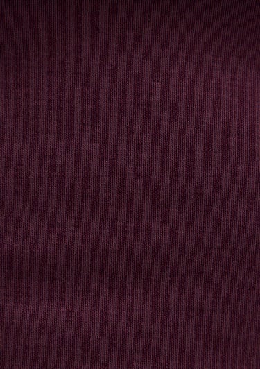  Mavi Uzun Kollu Bordo Crop Basic Tişört Crop / Kısa Kesim 1612822-70434