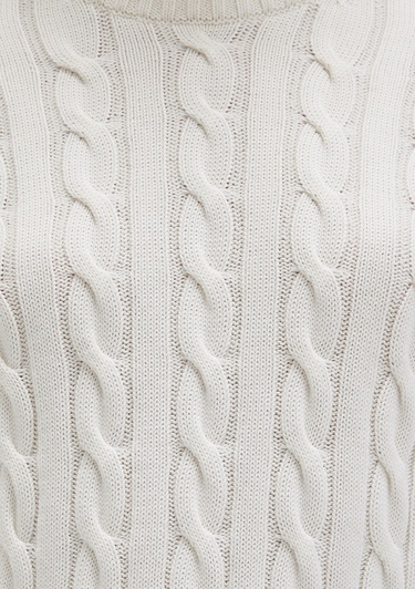  Mavi Ekru Kazak Slim Fit / Dar Kesim 1710721-70057