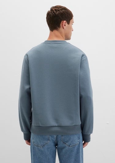  Mavi Bisiklet Yaka Lacivert Basic Sweatshirt 0S10276-80889