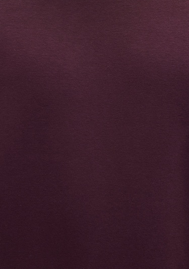  Mavi Bisiklet Yaka Bordo Basic Sweatshirt 0S10276-70434