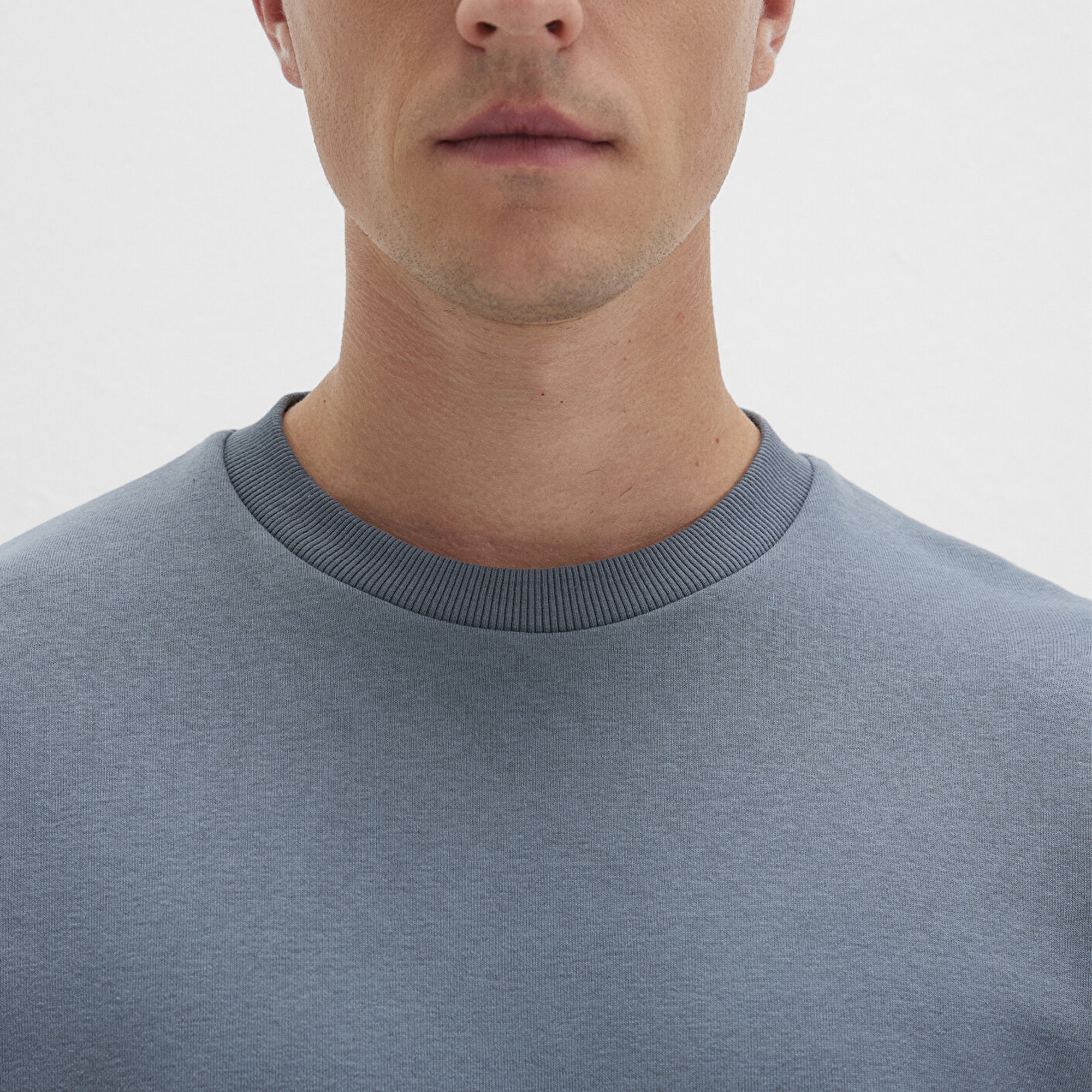 Mavi Bisiklet Yaka Lacivert Basic Sweatshirt 0S10276-80889