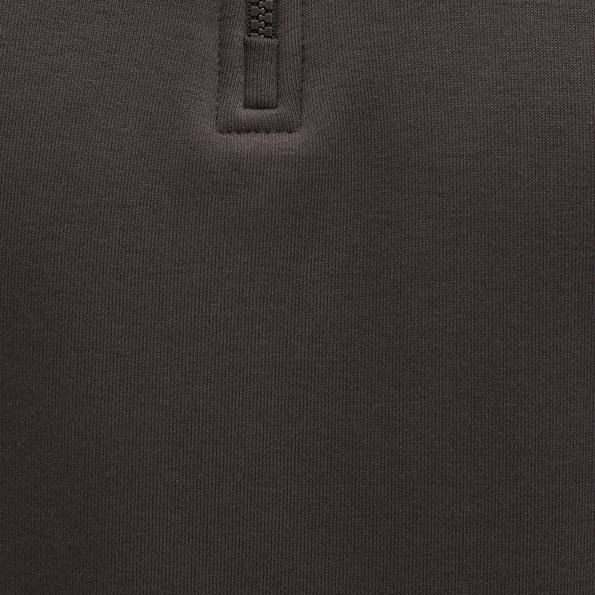 Mavi Yarı Fermuarlı Siyah Basic Sweatshirt 0S10278-70219