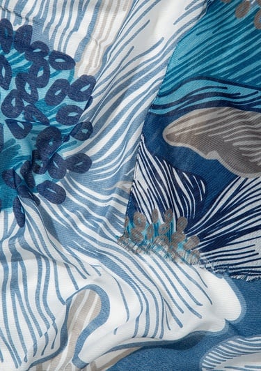  Mavi Lacivert Şal 1913494-10241