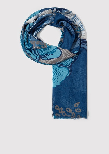  Mavi Lacivert Şal 1913494-10241