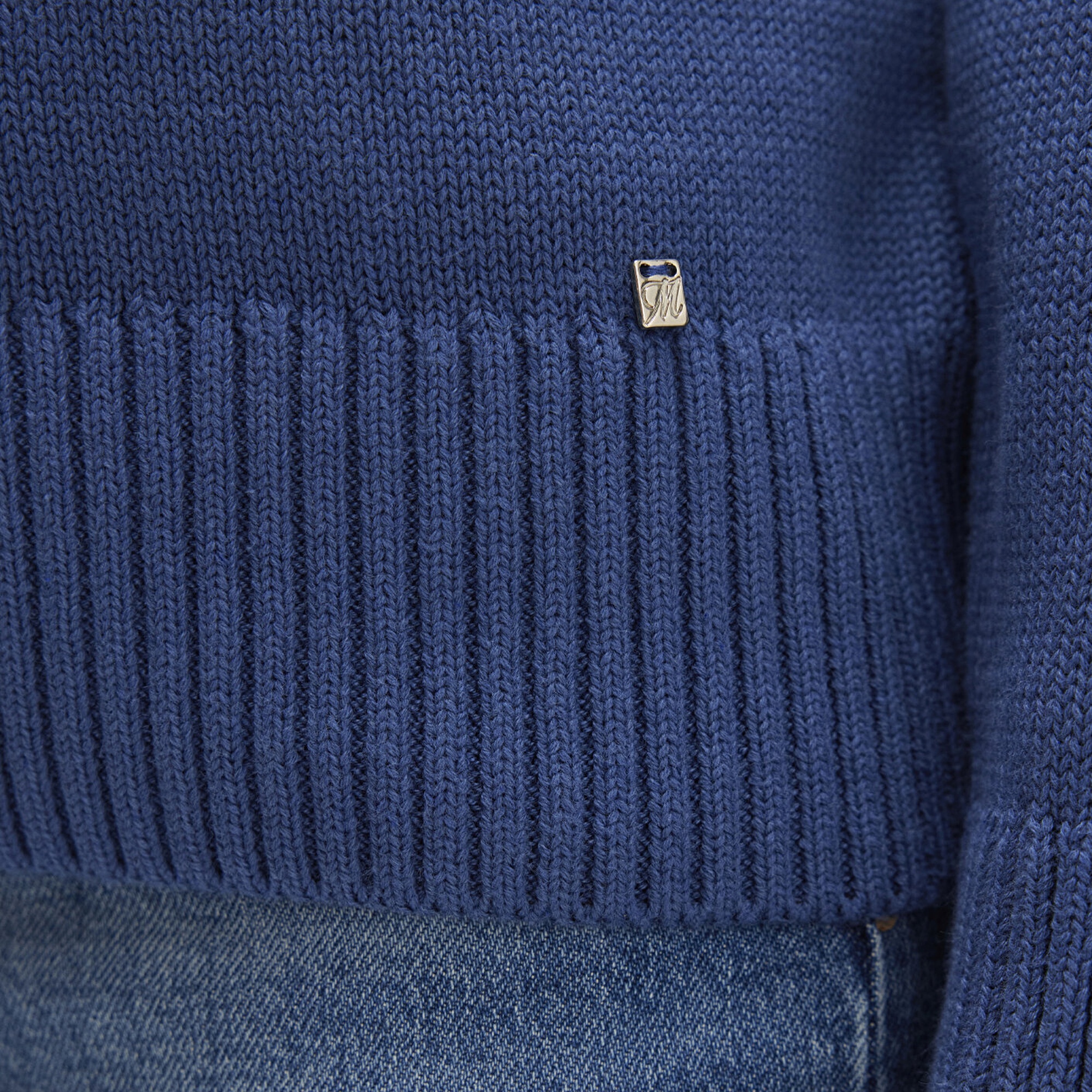 Mavi Lacivert Kazak Regular Fit / Normal Kesim 1710726-70719