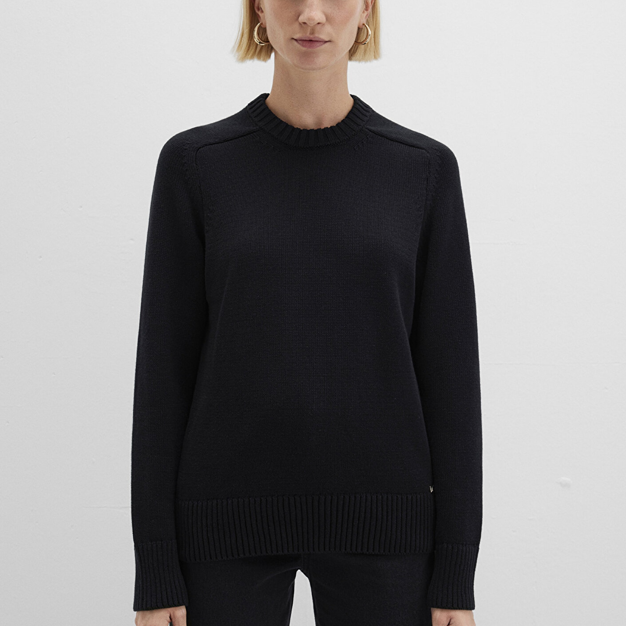 Mavi Siyah Kazak Regular Fit / Normal Kesim 1710726-900