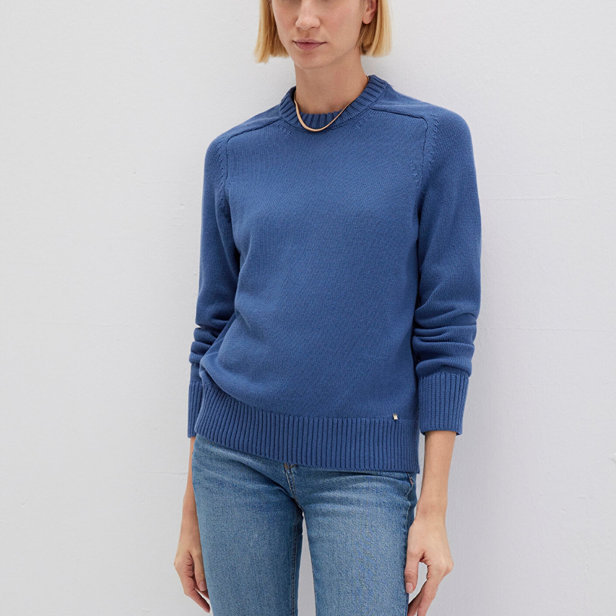 Mavi Lacivert Kazak Regular Fit / Normal Kesim 1710726-70719