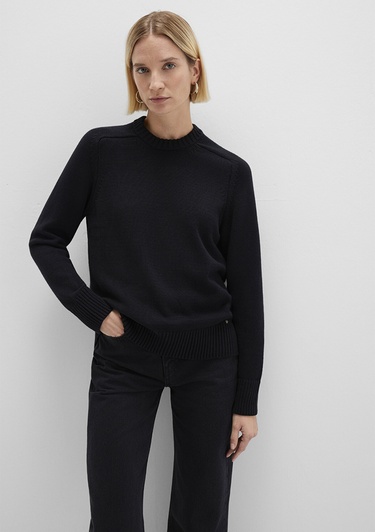  Mavi Siyah Kazak Regular Fit / Normal Kesim 1710726-900