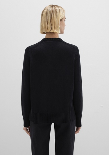  Mavi Siyah Kazak Regular Fit / Normal Kesim 1710726-900