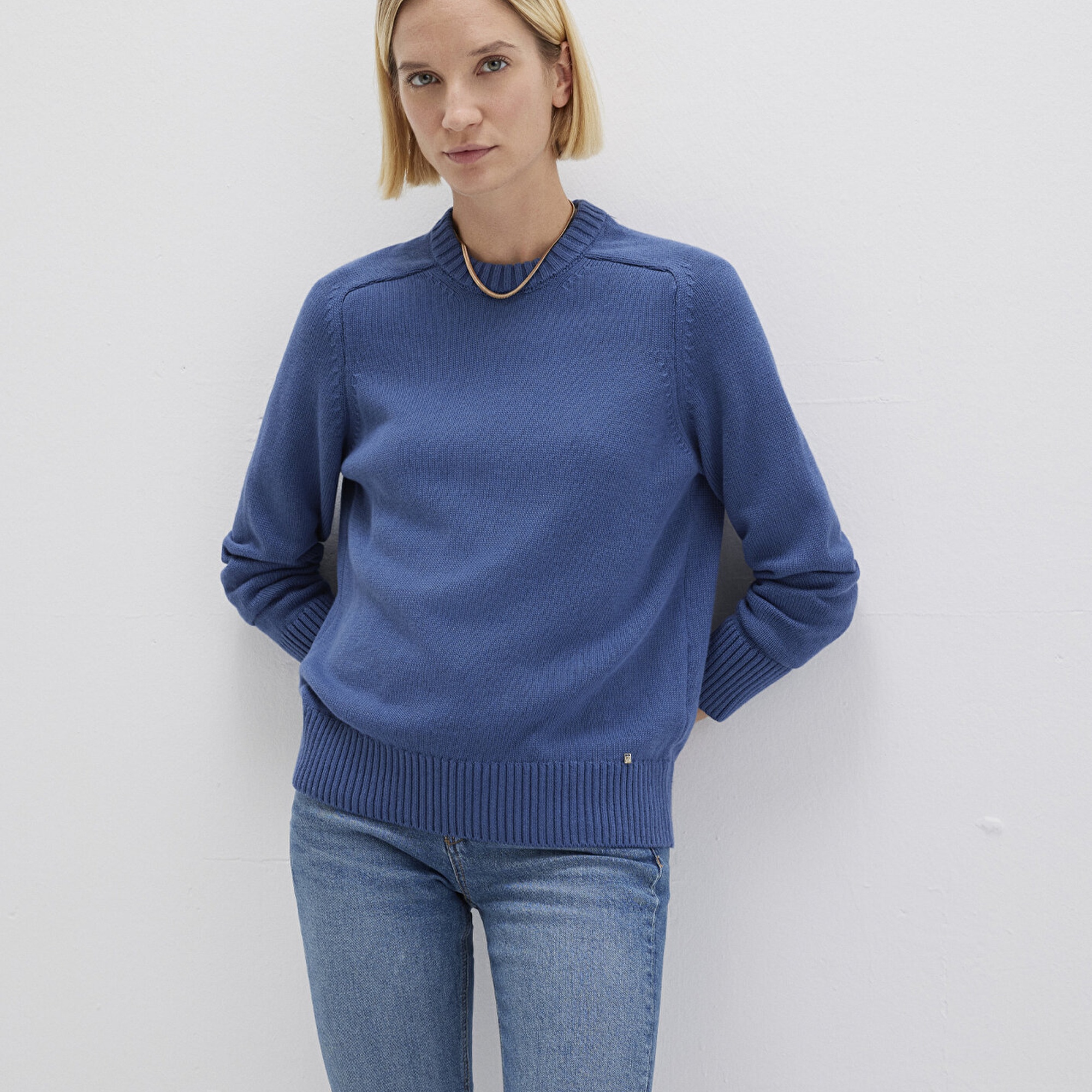 Mavi Lacivert Kazak Regular Fit / Normal Kesim 1710726-70719