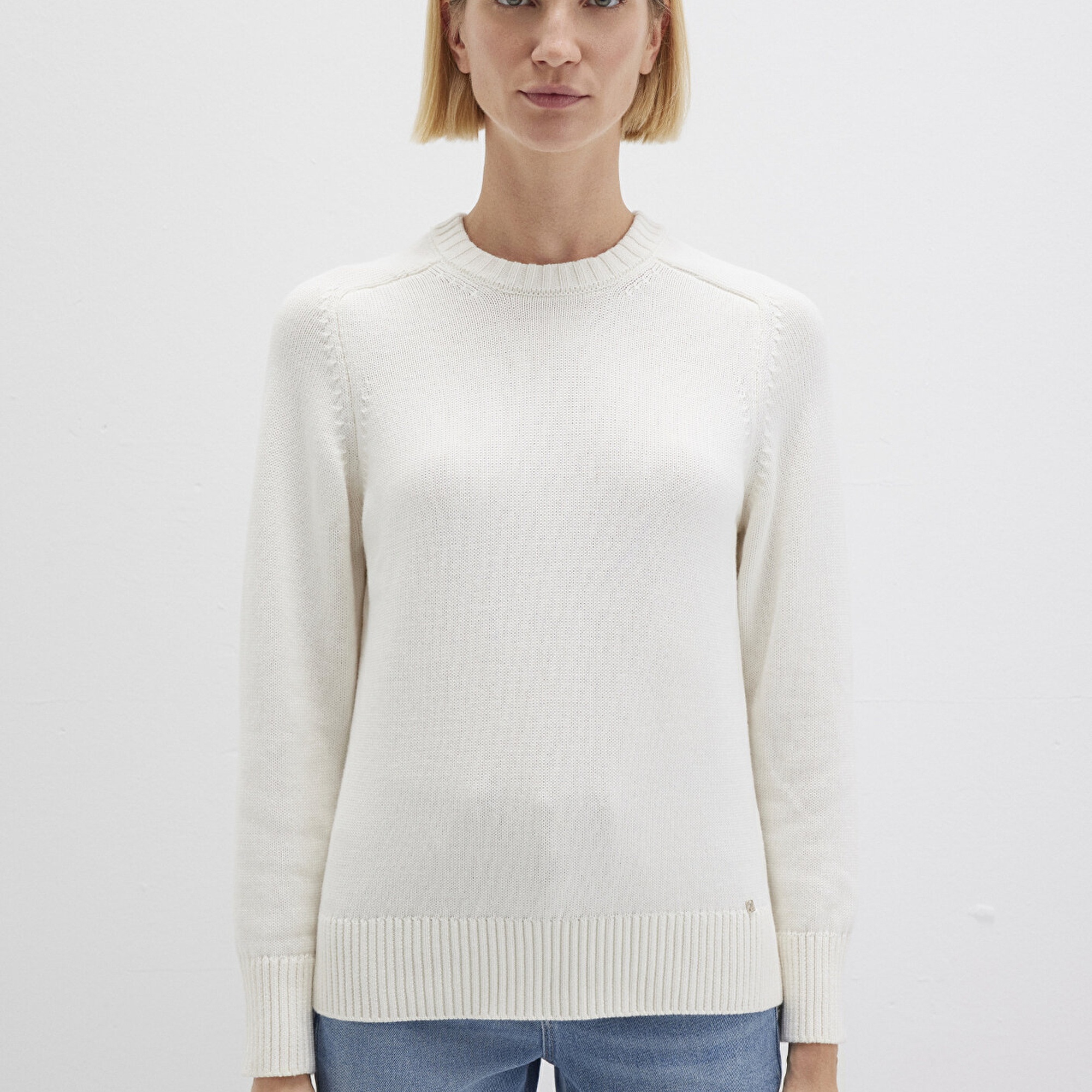 Mavi Ekru Kazak Regular Fit / Normal Kesim 1710726-70057