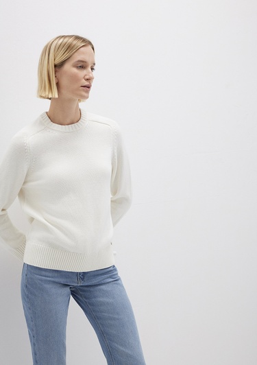  Mavi Ekru Kazak Regular Fit / Normal Kesim 1710726-70057