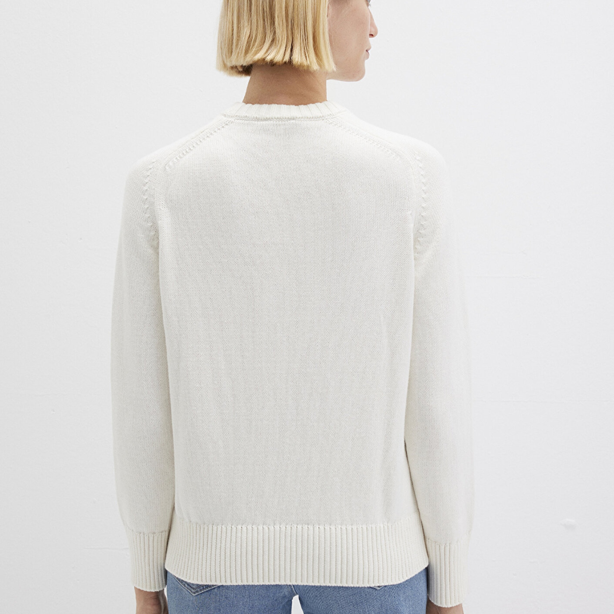 Mavi Ekru Kazak Regular Fit / Normal Kesim 1710726-70057