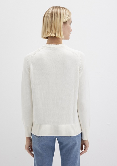  Mavi Ekru Kazak Regular Fit / Normal Kesim 1710726-70057